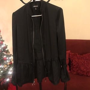Express XS black lightweight jacket